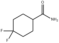 Cyclohexanecarboxamide, 4,4-difluoro- Structure