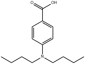 4-(dibutylamino)benzoic acid Structure