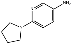 6-(1-PYRROLIDINYL)-3-PYRIDINAMINE Structure