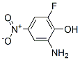 Phenol,  2-amino-6-fluoro-4-nitro- Structure