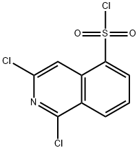 1,3-DICHLOROISOQUINOLINE-5-SULFONYL CHLORIDE Structure
