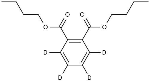 DI-N-BUTYL PHTHALATE (RING-D4) Structure