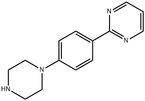 PyriMidine, 2-[4-(1-piperazinyl)phenyl]- Structure