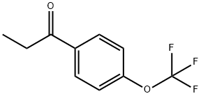 4'-(trifluoromethoxy)propiophenone Structure