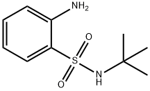 2-amino-N-(tert-butyl)benzenesulfonamide Structure