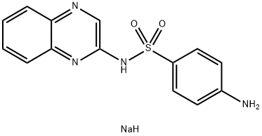 Sulfaquinoxaline sodium  Structure