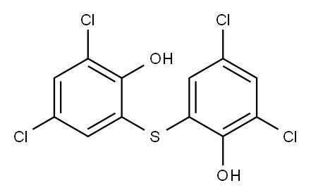Bithionol Structure