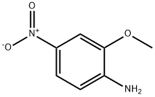 2-Methoxy-4-nitroaniline Structure