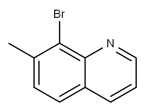 8-BROMO-7-METHYLQUINOLINE Structure