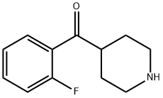(2-FLUORO-PHENYL)-PIPERIDIN-4-YL-METHANONE Structure