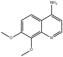 4-AMINO-7,8-DIMETHOXYQUINOLINE Structure