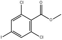 Methyl 2,6-dichloro-4-iodobenzoate Structure