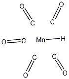 Hydromanganese pentacarbonyl Structure