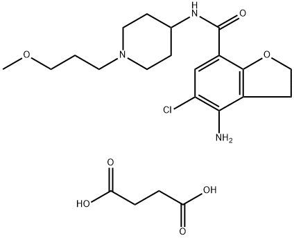 Prucalopride Succinate Structure