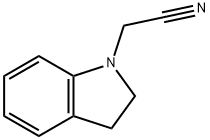 1-(Cyanomethyl)indoline Structure