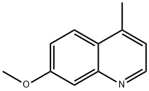7-methoxy-4-methylquinoline Structure