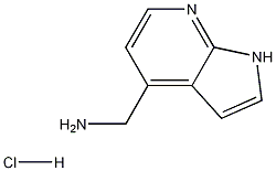 (1H-pyrrolo[2,3-b]pyridin-4-yl)methanamine hydrochloride Structure