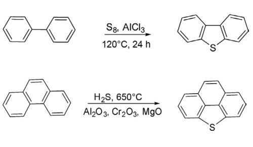 synthesis of dibenzothiophene