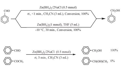 Reduction Reaction Zinc Borohydride