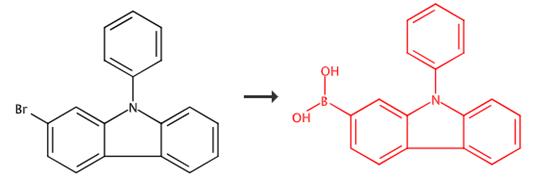 (9-苯基-9H-咔唑-2-基)硼酸的合成与应用