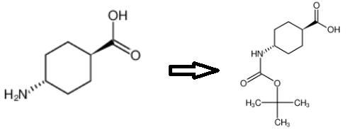 N-BOC-氨基环己胺羧酸的制备