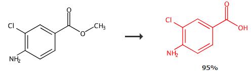 3-氯-4-氨基苯甲酸的合成与应用