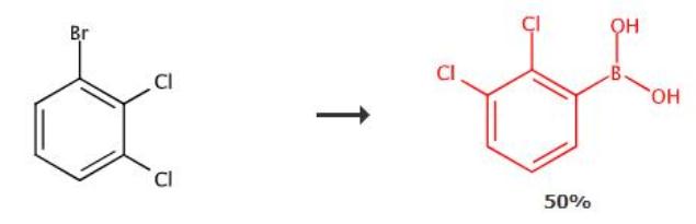 2,3-二氯苯硼酸的合成路线