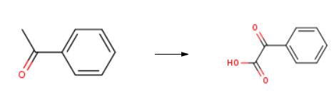 synthesis of Benzoylformic acid
