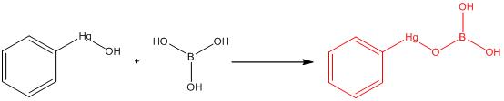 硼酸苯汞的合成路线