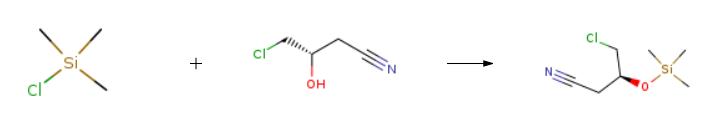synthesis of (3S)-4-Chloro-3-[(triMethylsilyl)oxy]butanenitrile.png