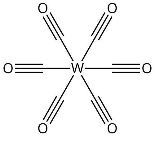 六羰基钨的结构式