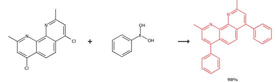 2,9-二甲基-4,7二苯基-1,10-菲啰啉的合成与应用转化