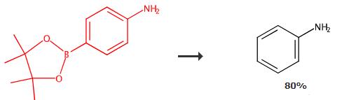 4-氨基苯硼酸频哪醇酯的应用转化