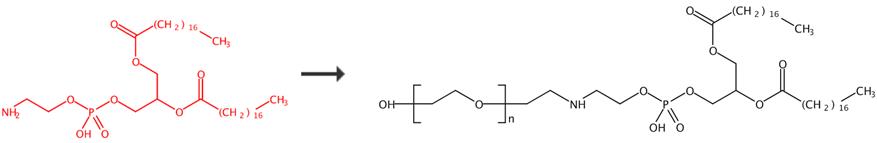 1,2-二硬酯酰-SN-甘油-3-磷酰乙醇胺的应用转化