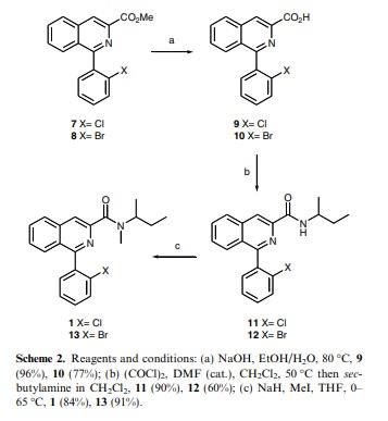 外周苯二氮卓受体配体PK11195的合成2.jpg