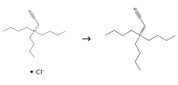 图1氰基亚甲基三正丁基膦的合成路线[2]。