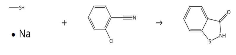 1，2-苯并异噻唑-3-酮的制备