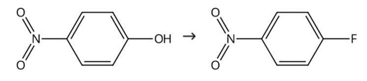 图1 对氟硝基苯的合成路线[2]。