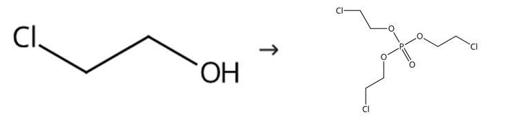 磷酸三(2-氯乙基)酯的合成路线