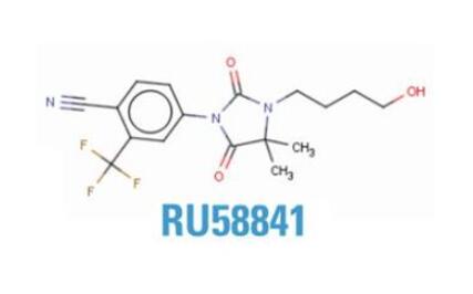 非甾类雄激素受体拮抗剂Ru58841