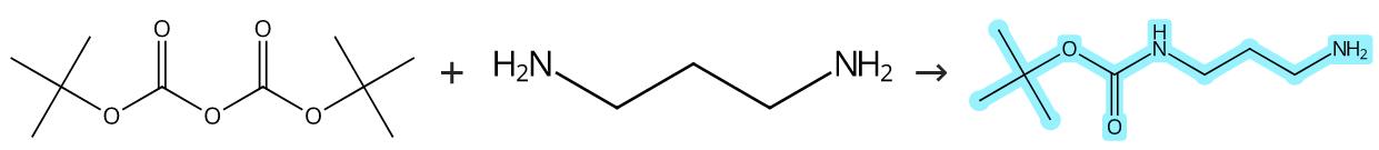N-叔丁氧羰基-1,3-丙二胺的合成路线
