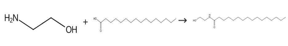 十六酰胺乙醇的合成方法