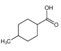  反式-4-甲基环己羧酸结构式