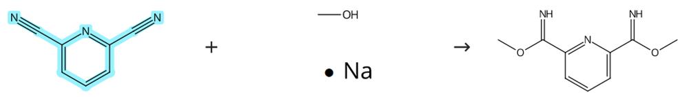 2,6-吡啶二甲腈的醇解反应