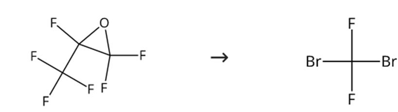 图1二溴二氟烷的制备