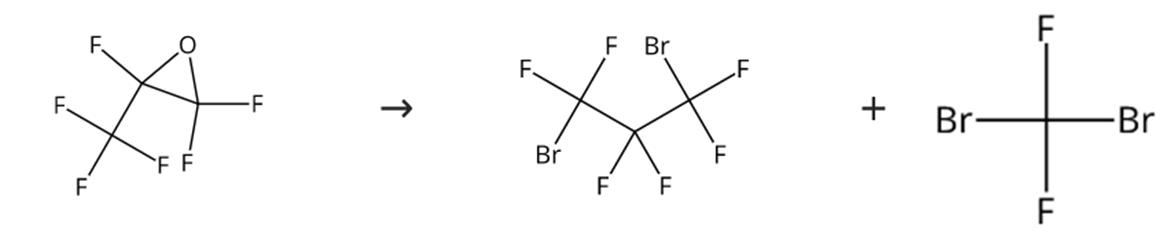图2二溴二氟烷的制备