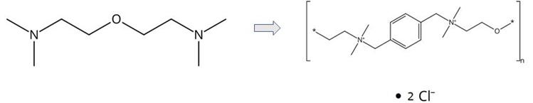 双二甲胺基乙基醚制备高分子聚合物