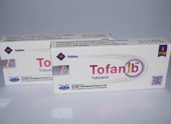 Figure 1. 5 mg tablet of tofacitinib