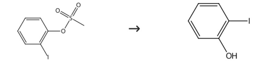图2 2-碘苯酚的合成路线
