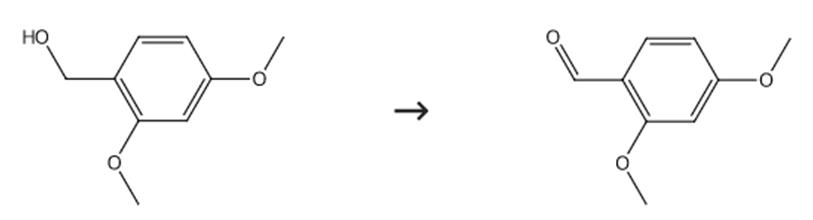 图3 2，4-二甲氧基苯甲醛的合成路线